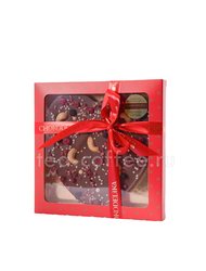 Chokodelika Шоколад молочный Любящее сердце с кешью 180 г