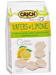 Crich – Wafers with lemon filling - Вафли с лимонно-кремовой начинкой 250 г 