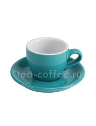Кофейная пара 80 мл голубая Barista P.L. Proff Cuisine