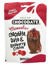 Chocodate Moments Финики с кремом из малины в молочном шоколаде 90 г 
