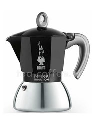 Гейзерная кофеварка Bialetti Moka Induction черная 2 порции (6932)