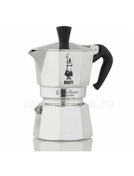 Гейзерная кофеварка Bialetti Moka Express 2 порции, алюминиевая (1169) 