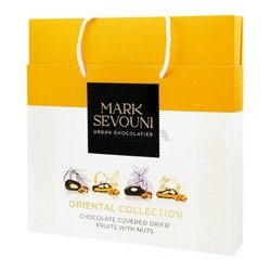 Конфеты Mark Sevouni Oriental Collection Chocolate Covered Dried Fruits With Nuts Ассорти сухофруктов с орехами в шоколаде Ориенталь 270 г