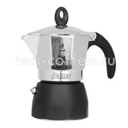 Гейзер Bialetti Dama 3 порции 120 мл cеро-черная