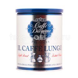 Кофе Diemme молотый Blens Coffee Blue Lungo 250 гр ж/б Италия 