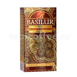 Чай Basilur Восточная Восточное Очарование черный с типсами в пакетиках 25 шт
