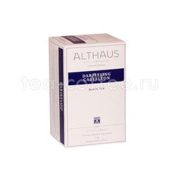 Чай Althaus Darjeeling Castelton черный в пакетиках 20 шт Германия