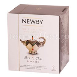 Чай Newby Masala Chai черный  в пирамидках 15 шт Индия