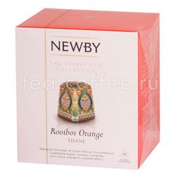 Чай Newby Ройбуш и Апельсин травяной в пирамидках 15 шт