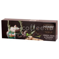 Чай Newby в подарочном наборе Отборная Коллекция зеленых чаев 4 вида Индия