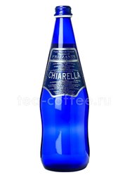 Chiarella Вода газированная, стекло 1 л (синяя)