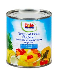 Dole Коктейль из тропических фруктов в сиропе 439 гр ж.б.