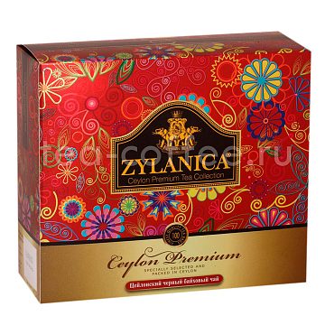 Чай Zylanica Сeylon Premium черный в пакетиках 100 шт