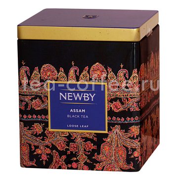 Чай Newby Assam черный 125 гр в ж.б.