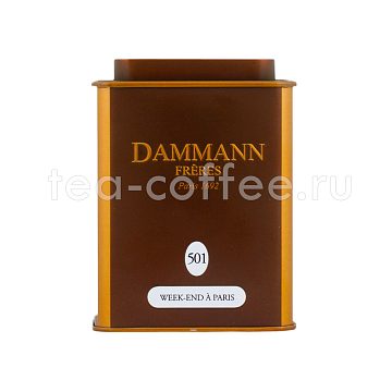 Чай Dammann Викенд в Париже Улун 100 гр в ж.б.