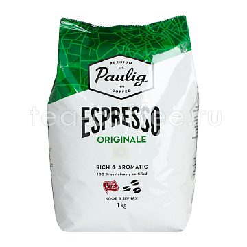 Кофе Paulig Espresso Originale в зёрнах 1 кг