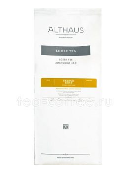 Чайный напиток Althaus French Rose травяной 125 гр