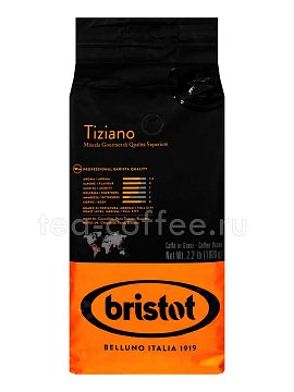 Кофе Bristot в зернах Tiziano 1 кг