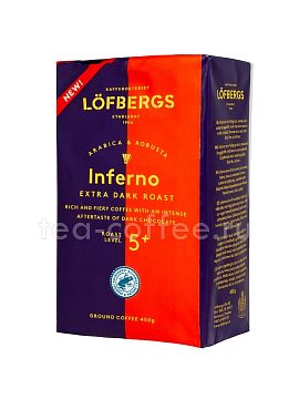 Кофе Lofbergs молотый Inferno 450 г
