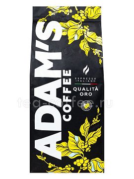 Кофе Adams Coffee Qualita Oro в зернах 1 кг