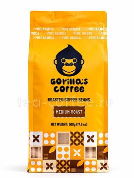 Кофе Gorillas Coffee в зернах 500 г