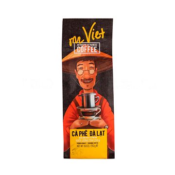 Кофе Mr Viet молотый Cafe Dalat 250 гр