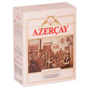 Чай Азерчай Чайхана черный байховый 100 гр
