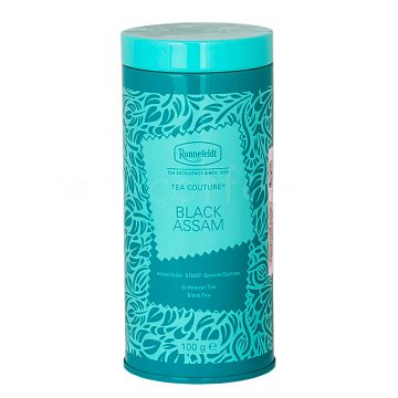 Чай Ronnefeldt Tea Couture Черный Ассам кат. GFBOP в тубе 100 гр ж.б.