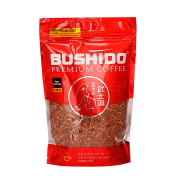Кофе Bushido растворимый Red Katana 75 гр (пакет)