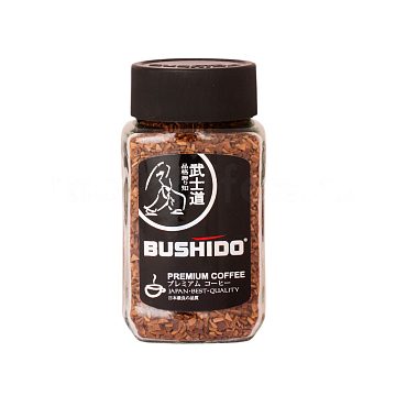 Кофе Bushido растворимый Black Katana 50 гр (ст.б.)