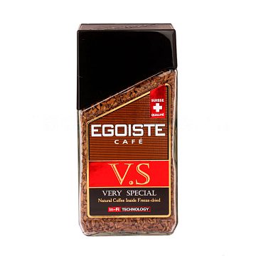 Кофе Egoiste растворимый V.S 100 гр (ст.б.)