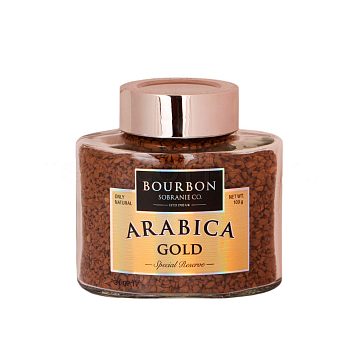 Кофе Bourbon растворимый Arabica Gold 100 гр