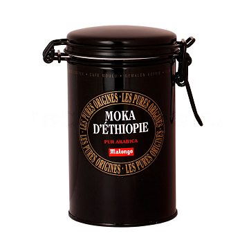 Кофе Malongo молотый Мокка Эфиопия 250 гр (ж.б.)
