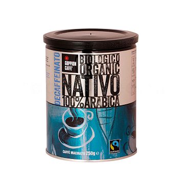 Кофе Goppion Caffe молотый Nativo без кофеина 250 гр