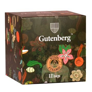 Чай Gutenberg Моли Хуа Ча зеленый в пирамидках 12 шт