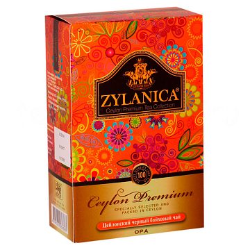 Чай Zylanica Ceylon Premium ОРА черный 100 гр