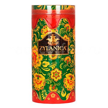 Чай Zylanica Folk Red черный кат. OPA в тубе 100 гр ж.б. со свечкой