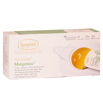Чай Ronnefeldt Tea-Caddy Моргентау зеленый в саше на чайник 20 шт