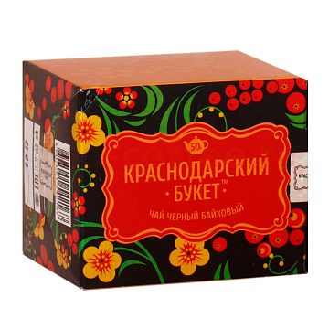 Чай Краснодарский Букет Байховый черный 50 гр