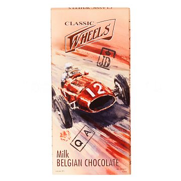 Шоколад Belgian Classic Wheels молочный 100 гр