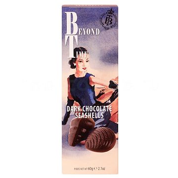 Шоколад Belgian Beyond time ракушки горький 60 гр