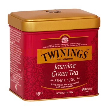 Чай Twinings зеленый с жасмином 100 гр ж.б.
