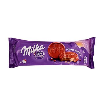 Бисквитное печенье Milka Choco wafer 150 гр