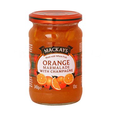 Джем Mackays из апельсина с шампанским 340 гр