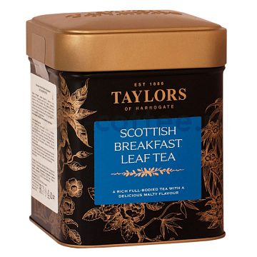 Чай Taylors of Harrogate Scottish Breakfast черный 125 гр в ж.б.