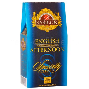 Чай Basilur Избранная классика Englsih Afternoon черный кат. FBOP 100 гр
