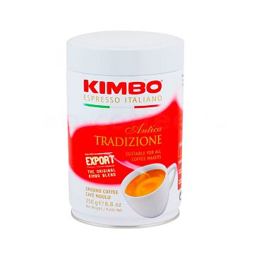 Кофе Kimbo молотый Antica Tradizione 250 гр ж.б.