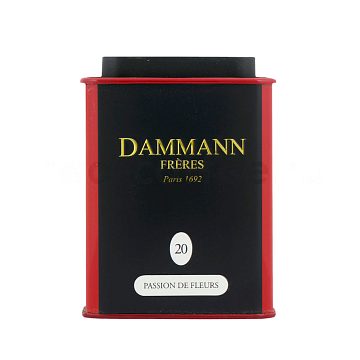Чай Dammann Цветочная страсть белый 60 гр ж.б.