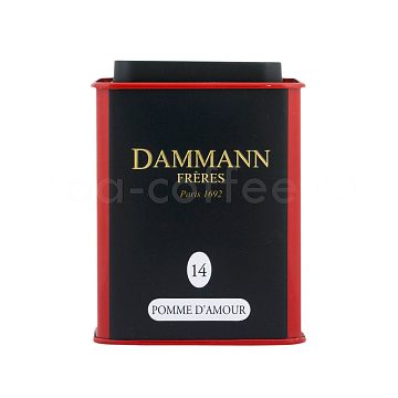 Чай Dammann Яблоко Любви черный 100 гр ж.б.
