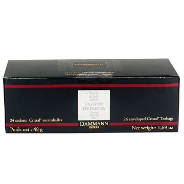 Чай Dammann Цветочная страсть белый в пакетиках 24 шт